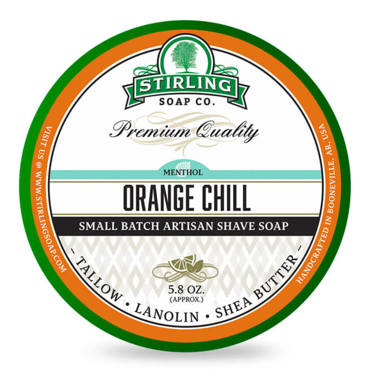 Stirling shaving soap Orange Chill 170ml